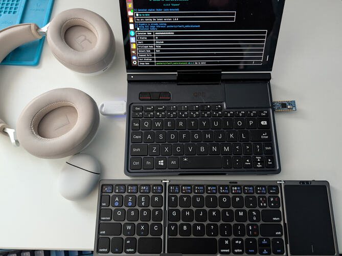 Setup illustration: Let's hack them all with RF Swift and BLERP!